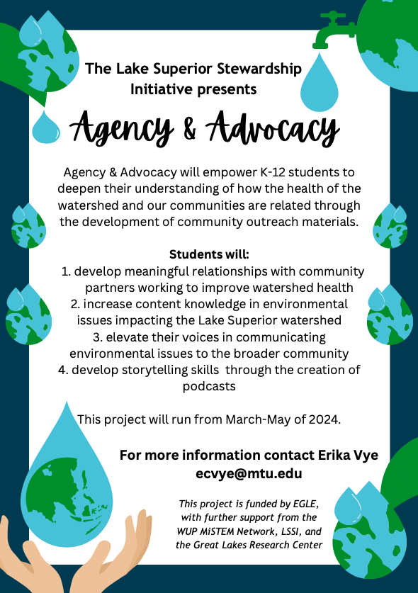 Poster for LSSI Agency and Advocacy project
